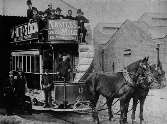 Great Grimsby Street Tramways Company Horse Tram no 11 1890